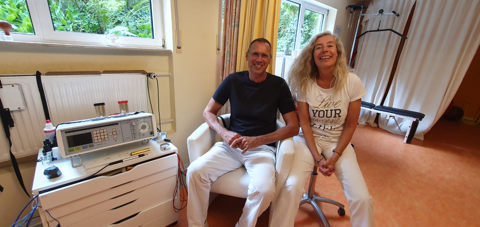 Stephan Hink - Heilpraktiker bei der Arbeit in der Naturklinikken Jylland